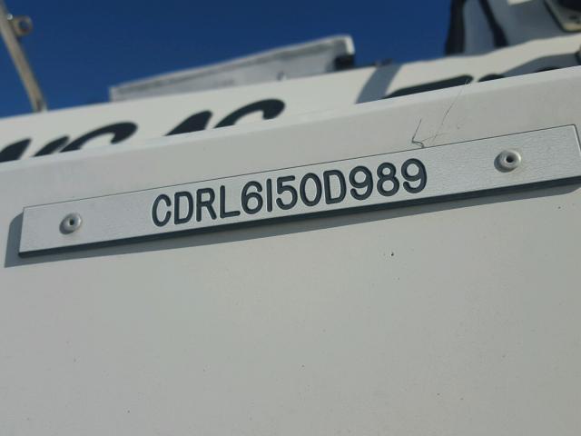 CDRL6150D989 - 1989 CARV BOAT WHITE photo 10