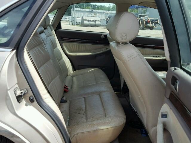 WAUDH28D3YA087568 - 2000 AUDI A4 2.8 QUA BEIGE photo 6