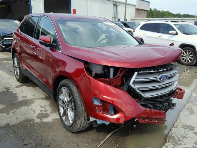 2FMPK3K92JBC30253 - 2018 FORD EDGE TITAN RED photo 1