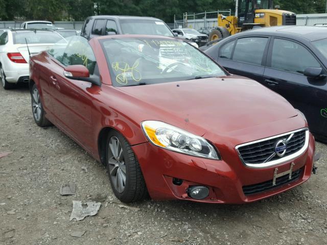 YV1672MC3CJ125492 - 2012 VOLVO C70 T5 RED photo 1