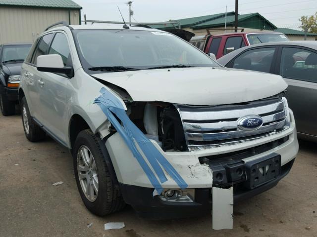 2FMDK38C47BA68950 - 2007 FORD EDGE SEL SILVER photo 1