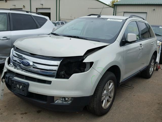 2FMDK38C47BA68950 - 2007 FORD EDGE SEL SILVER photo 2