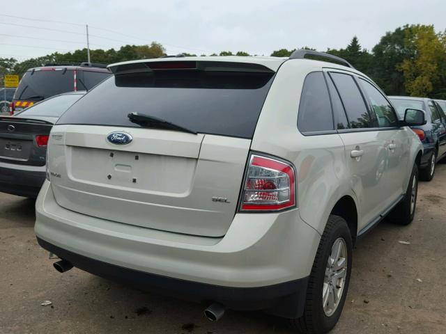 2FMDK38C47BA68950 - 2007 FORD EDGE SEL SILVER photo 4