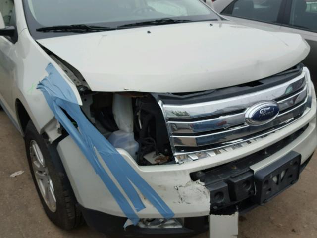 2FMDK38C47BA68950 - 2007 FORD EDGE SEL SILVER photo 9