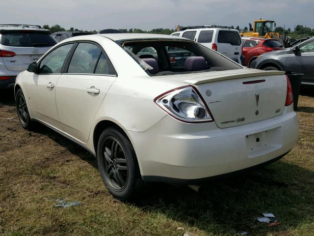 1G2ZH57N584282045 - 2008 PONTIAC G6 GT WHITE photo 3