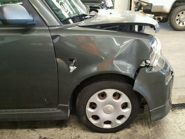 JTLKT334954004150 - 2005 TOYOTA SCION XB Yaşıl foto 9