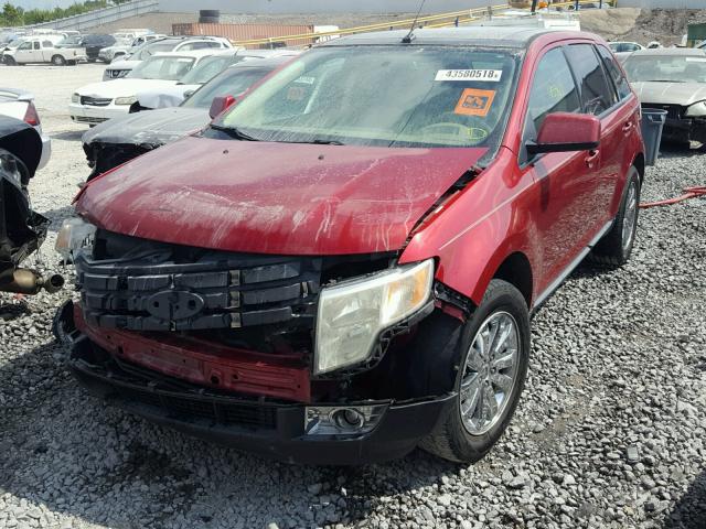 2FMDK39C07BB13333 - 2007 FORD EDGE SEL P RED photo 2