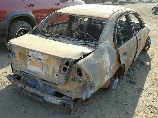 2HGES16591H553236 - 2001 HONDA CIVIC LX BURN photo 4