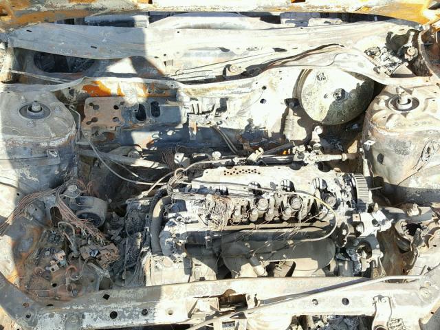 2HGES16591H553236 - 2001 HONDA CIVIC LX BURN photo 7