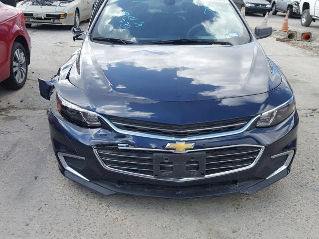 1G1ZB5ST5HF284765 - 2017 CHEVROLET MALIBU LS ლურჯი ფოტო 9