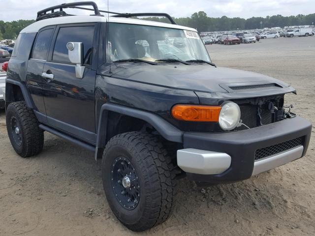 JTEBU11F370004913 - 2007 TOYOTA FJ CRUISER BLACK photo 1