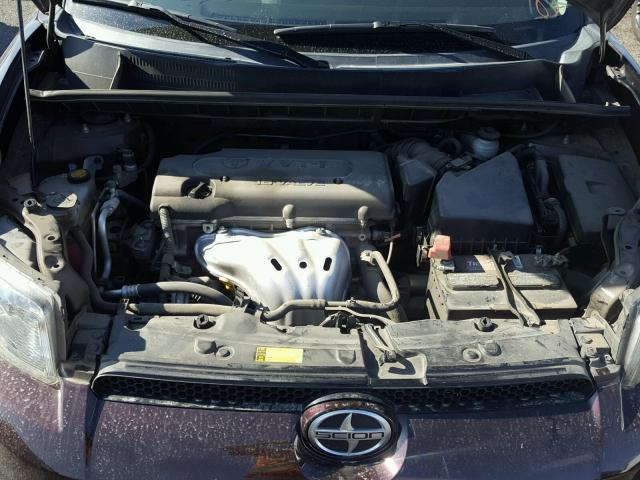 JTLZE4FE8CJ023595 - 2012 TOYOTA SCION XB Tünd qırmızı foto 7