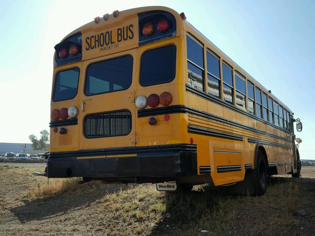 1BAKGCPA07F243541 - 2007 BLUE BIRD SCHOOL BUS YELLOW photo 4