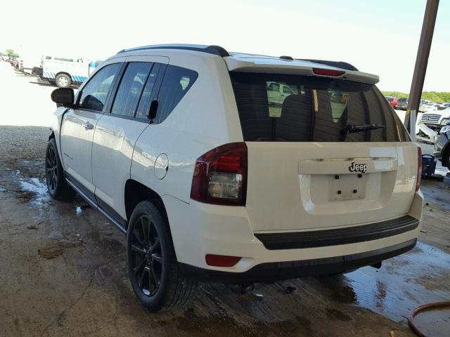 1C4NJCBB2ED893789 - 2014 JEEP COMPASS SP 白色 照片 3