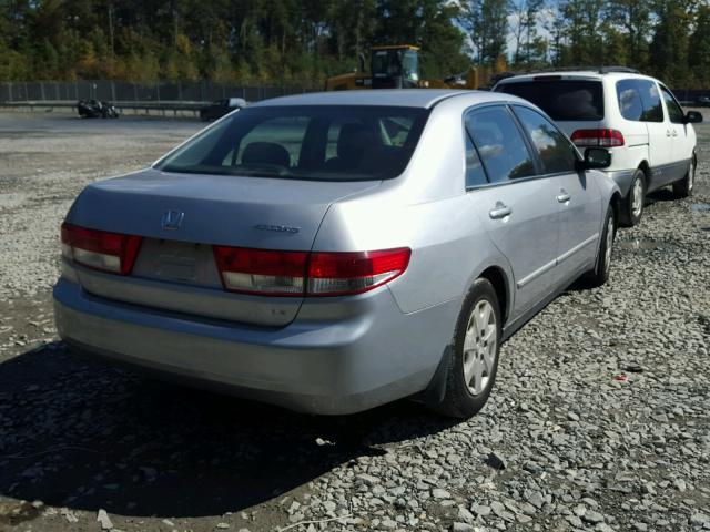 1HGCM56383A044831 - 2003 HONDA ACCORD LX SILVER photo 4