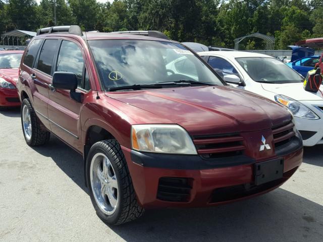 4A4MN21SX4E078401 - 2004 MITSUBISHI ENDEAVOR L RED photo 1