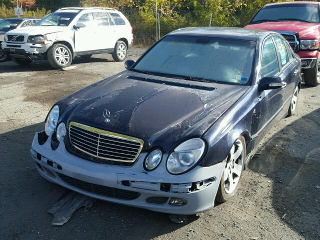 WDBUF70J23A209092 - 2003 MERCEDES-BENZ E 500 BLUE photo 2