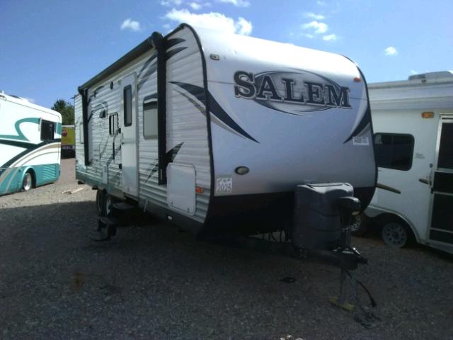 4X4TSMB21EA310988 - 2014 SALM CAMPER SILVER photo 1