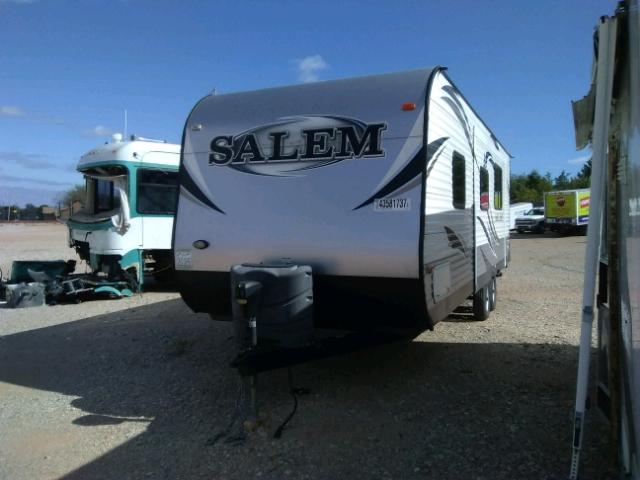 4X4TSMB21EA310988 - 2014 SALM CAMPER SILVER photo 2