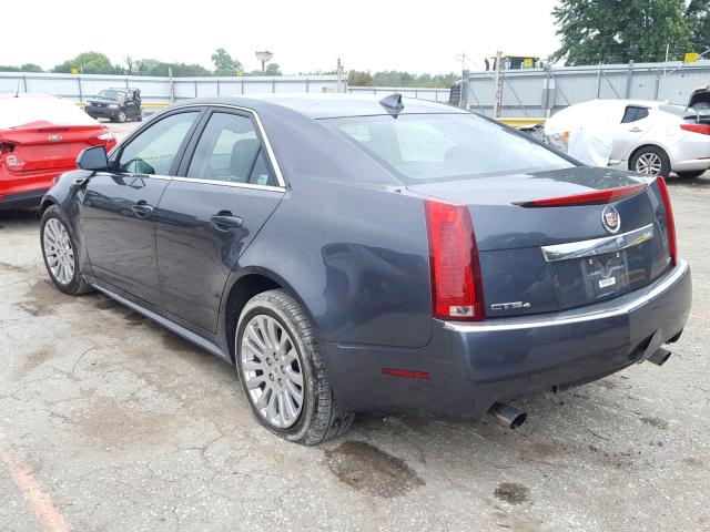 1G6DL5ED6B0104161 - 2011 CADILLAC CTS PERFOR Gri fotoğraf 3