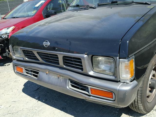 1N6SD11S4TC345888 - 1996 NISSAN TRUCK BASE BLACK photo 9