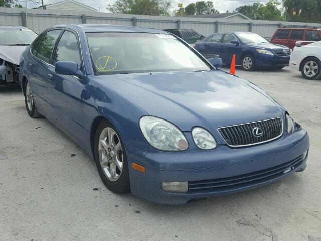 JT8BD69S230180248 - 2003 LEXUS GS BLUE photo 1