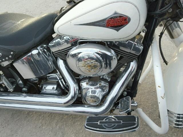 1HD1BWB161Y063032 - 2001 HARLEY-DAVIDSON FLSTCI WHITE photo 7