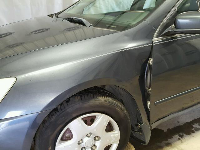 1HGCM56465A134426 - 2005 HONDA ACCORD GRAY photo 9