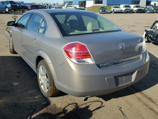 1G8ZS57N18F286881 - 2008 SATURN AURA XE BEIGE photo 3