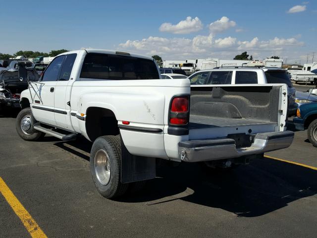 1B7MF3367XJ540144 - 1999 DODGE RAM 3500 WHITE photo 3