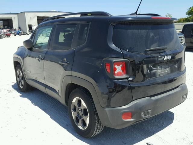 ZACCJAABXHPF74479 - 2017 JEEP RENEGADE S 黑色 照片 3