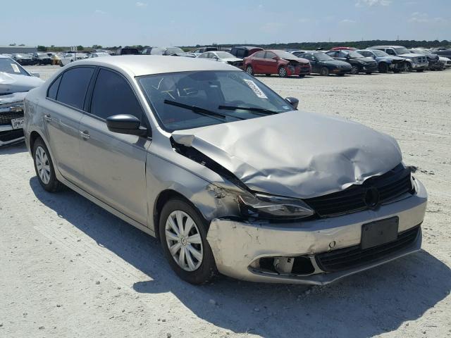 3VW1K7AJXDM238761 - 2013 VOLKSWAGEN JETTA BASE Ոսկեգույն լուսանկար 1