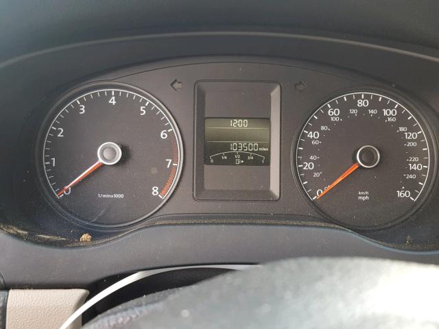 3VW1K7AJXDM238761 - 2013 VOLKSWAGEN JETTA BASE Ոսկեգույն լուսանկար 8