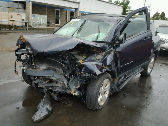 1J4NF1FB9BD222836 - 2011 JEEP COMPASS SP BLUE photo 2