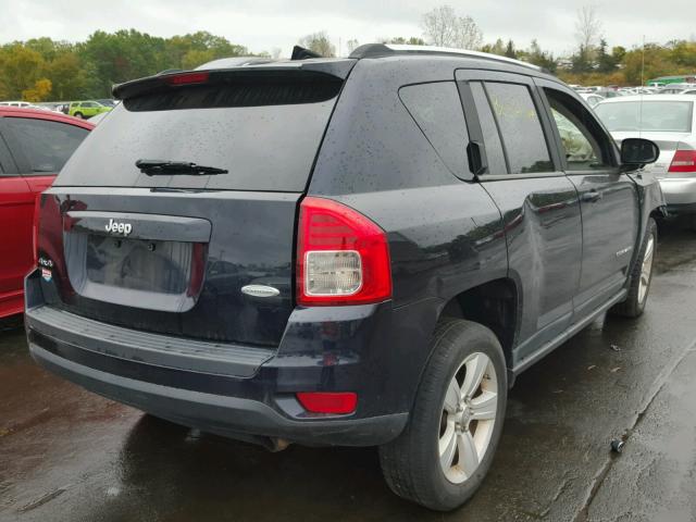 1J4NF1FB9BD222836 - 2011 JEEP COMPASS SP BLUE photo 4