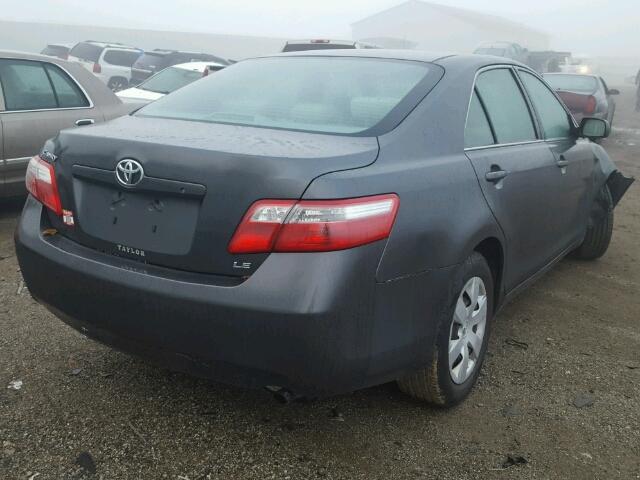 4T1BE46K87U084965 - 2007 TOYOTA CAMRY NEW GRAY photo 4