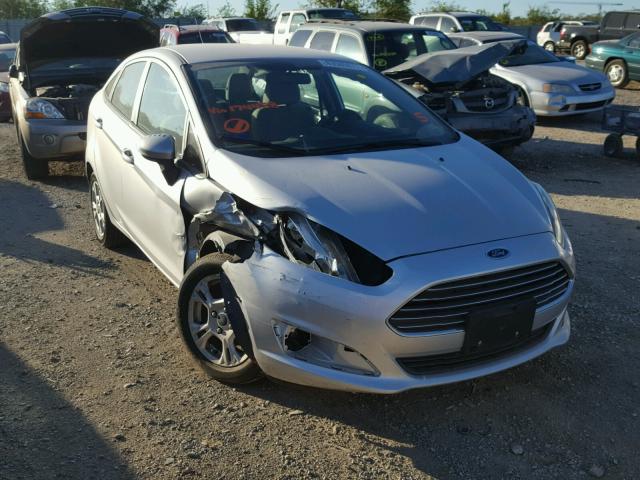 3FADP4BJ9EM174458 - 2014 FORD FIESTA SE SILVER photo 1