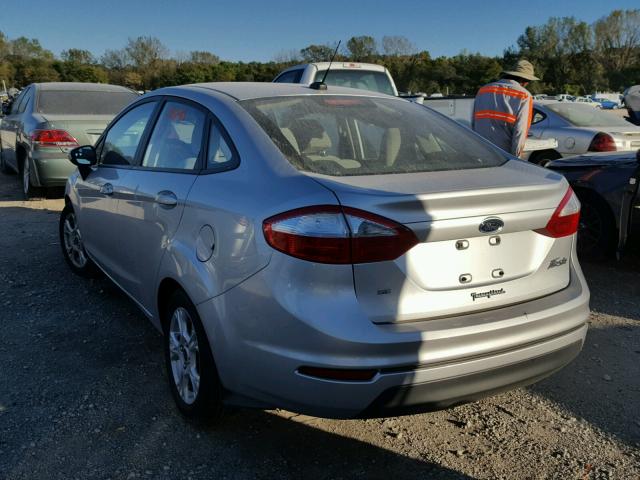 3FADP4BJ9EM174458 - 2014 FORD FIESTA SE SILVER photo 3