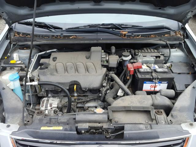 3N1AB6AP0CL704559 - 2012 NISSAN SENTRA 2.0 GRAY photo 7