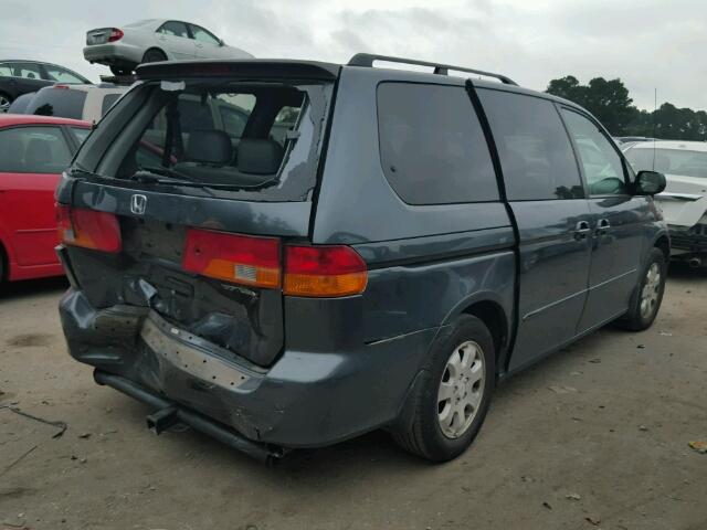 5FNRL18943B079086 - 2003 HONDA ODYSSEY EX GRAY photo 4