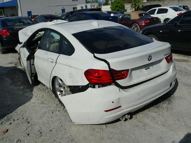 WBA4A5C57FGK15374 - 2015 BMW 428 I WHITE photo 3