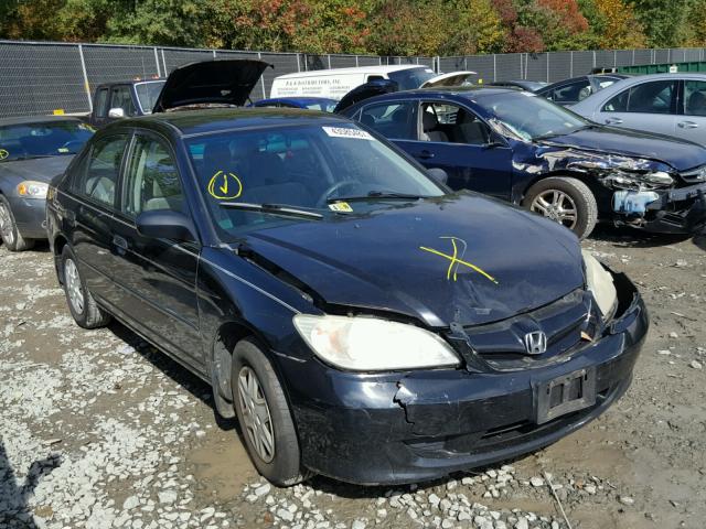 2HGES16315H584131 - 2005 HONDA CIVIC DX V BLACK photo 1