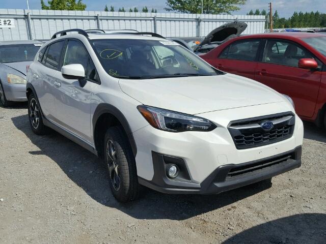 JF2GTAEC4JH321896 - 2018 SUBARU CROSSTREK WHITE photo 1