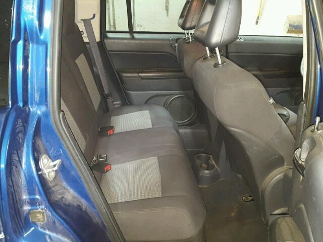 1J4FF47B99D137400 - 2009 JEEP COMPASS SP BLUE photo 6