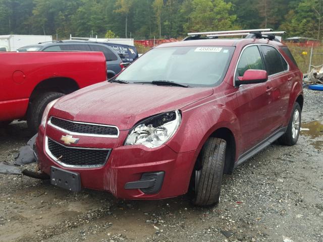 2GNALDEK6C6231856 - 2012 CHEVROLET EQUINOX LT MAROON photo 2