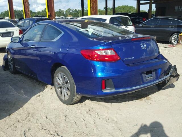 1HGCT1B77DA010059 - 2013 HONDA ACCORD BLUE photo 3