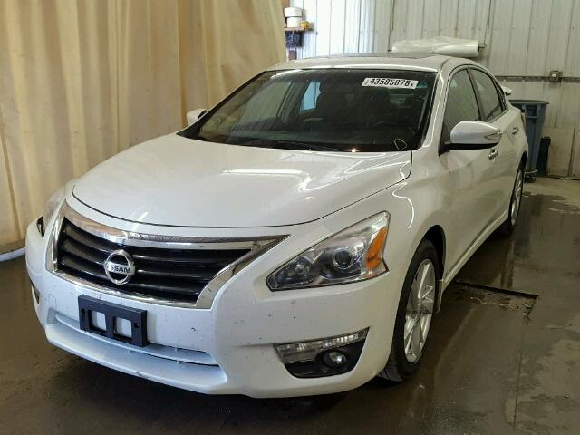 1N4AL3APXDN464145 - 2013 NISSAN ALTIMA WHITE photo 2