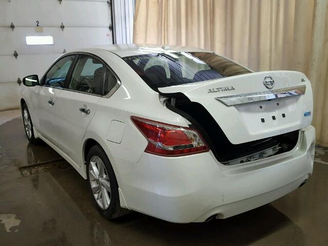 1N4AL3APXDN464145 - 2013 NISSAN ALTIMA WHITE photo 3