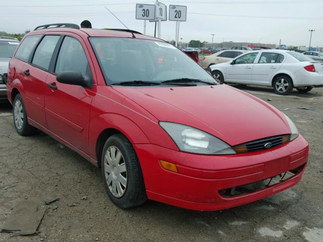 1FAFP36384W189692 - 2004 FORD FOCUS RED photo 1