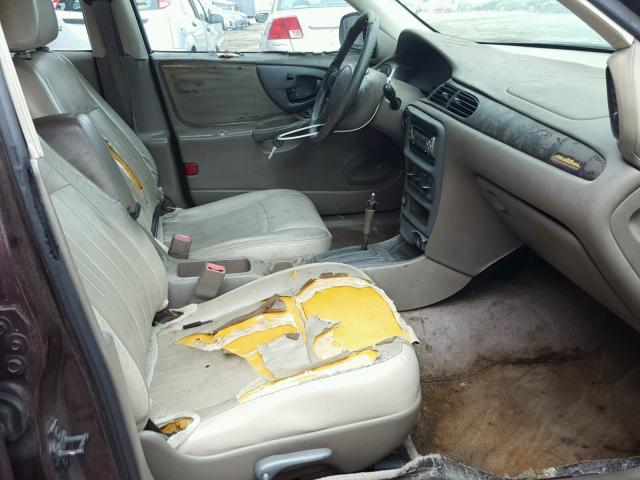 1G1NE52M6X6223339 - 1999 CHEVROLET MALIBU LS Марун фото 5